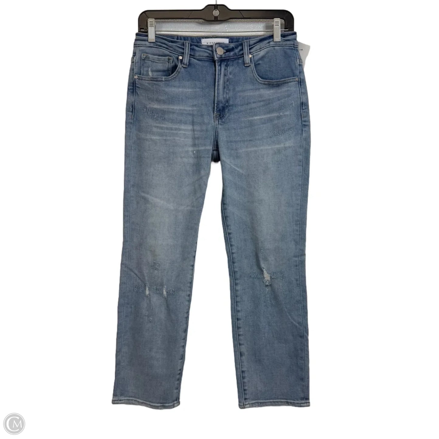 Jeans Straight By Risen In Blue Denim, Size: 6