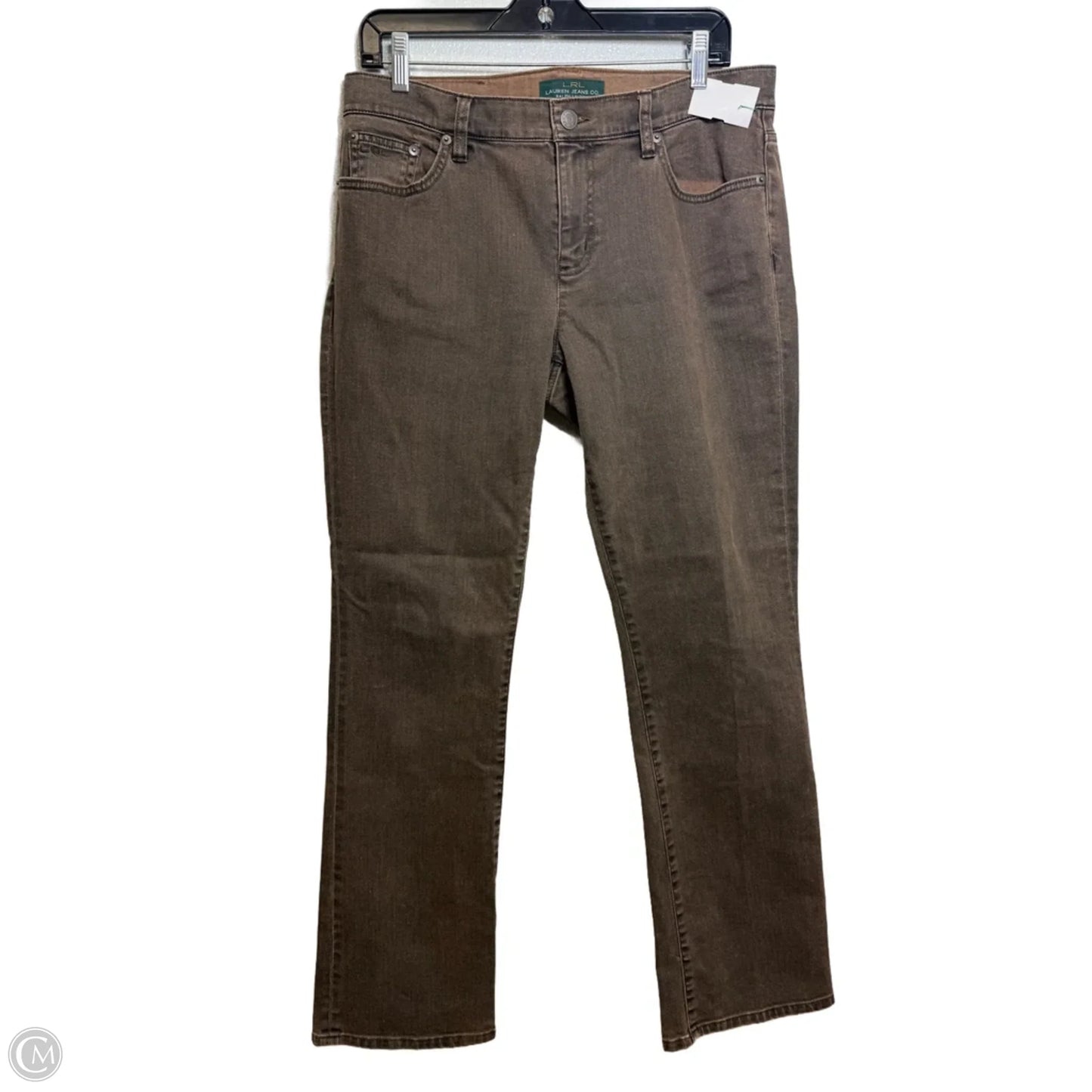 Pants & jacket Set 2pc By Lauren By Ralph Lauren In Brown, Size: 10