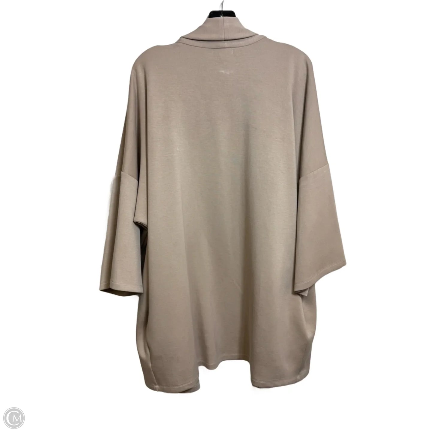 Cardigan By Clothes Mentor In Taupe, Size: M