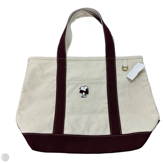 Snoopy canvas Tote By American Eagle, Size: Small