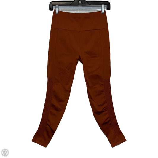 Athletic Leggings By Fabletics In Copper, Size: Xs