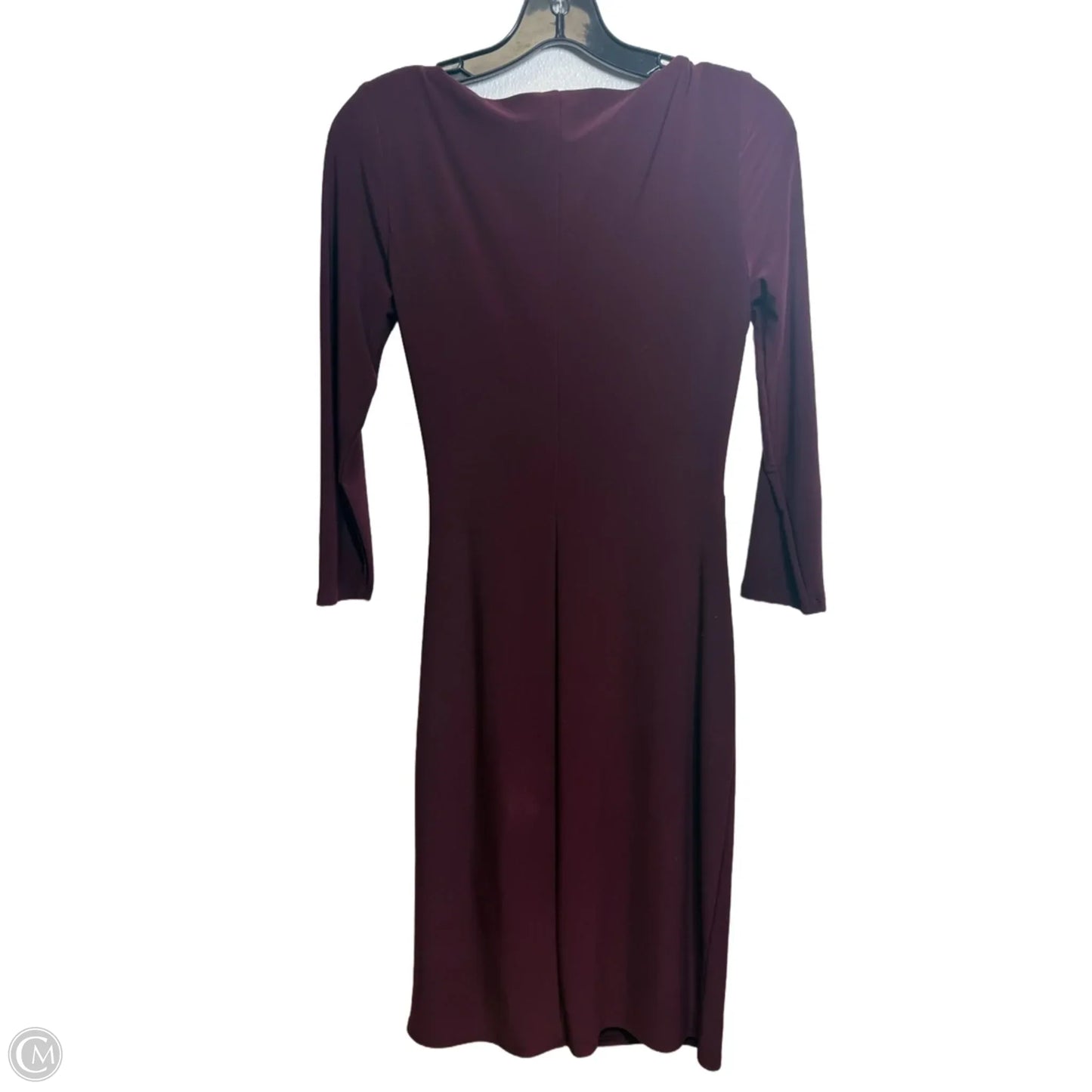 Dress Casual Short By Lauren By Ralph Lauren In Maroon, Size: 2