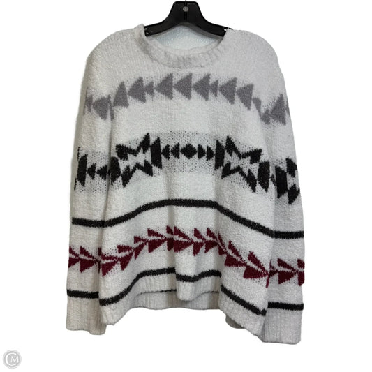 Sweater By Pol In White, Size: S