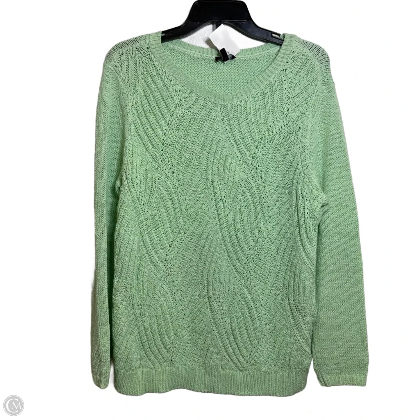 Sweater By Talbots In green, Size: L