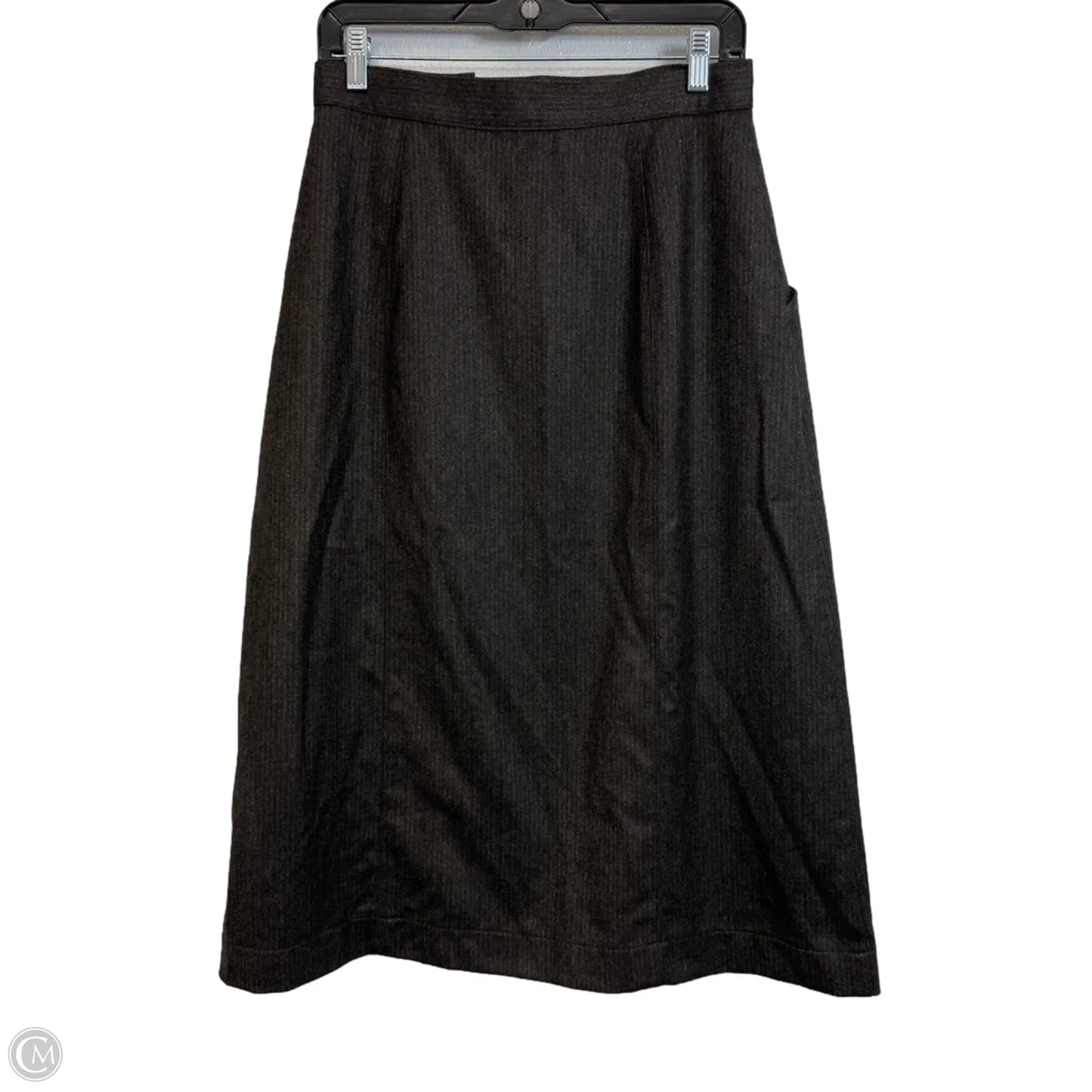 Skirt Midi By Clothes Mentor In Brown, Size: 8