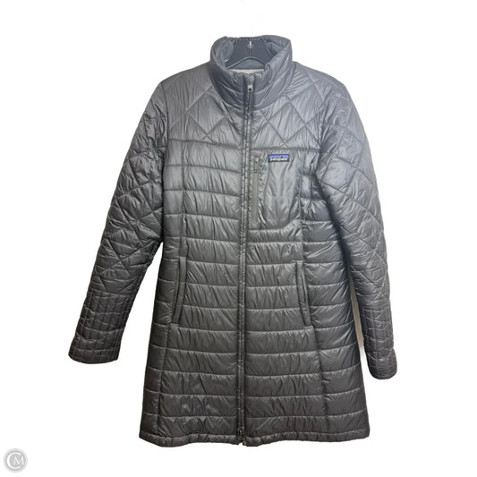 Long Coat Puffer & Quilted By Patagonia In Grey, Size: M
