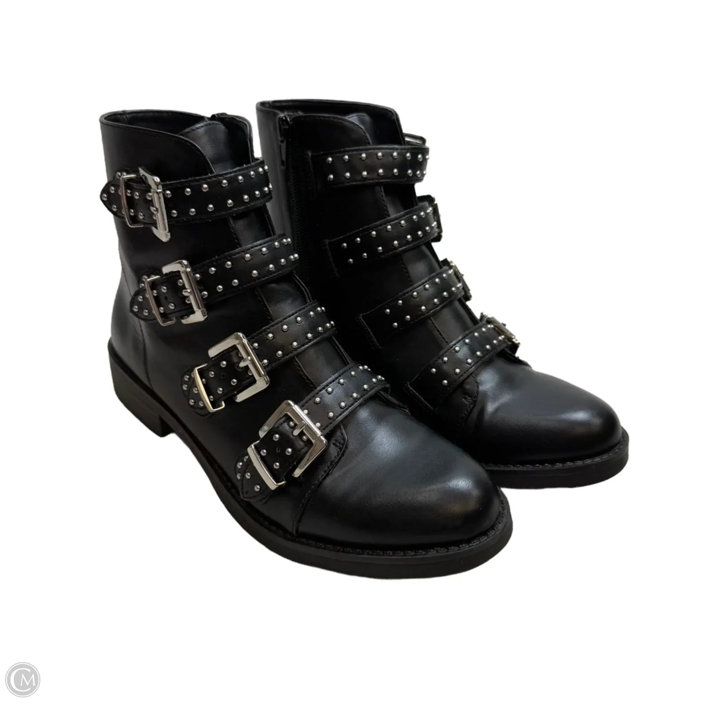 Boots Ankle Flats By Madden Nyc In Black, Size: 8