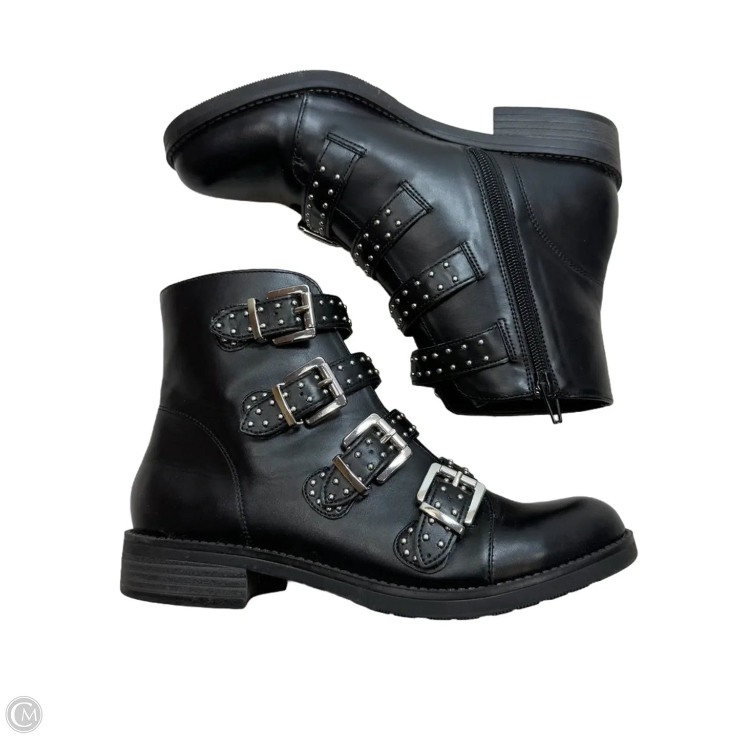 Boots Ankle Flats By Madden Nyc In Black, Size: 8