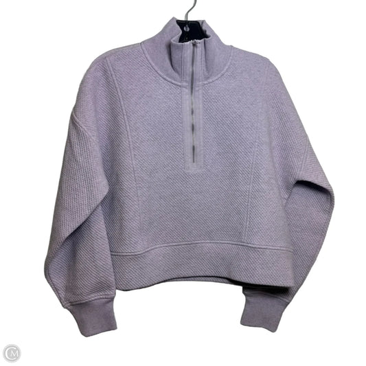 Athletic Top Long Sleeve Collar By Calia In Purple, Size: Xs