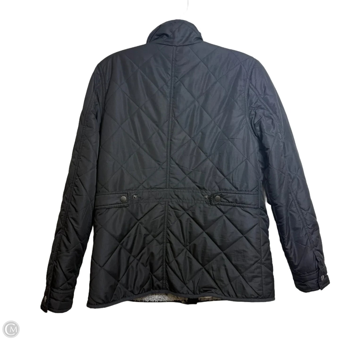 Coat Parka By Thread And Supply In Black, Size: S