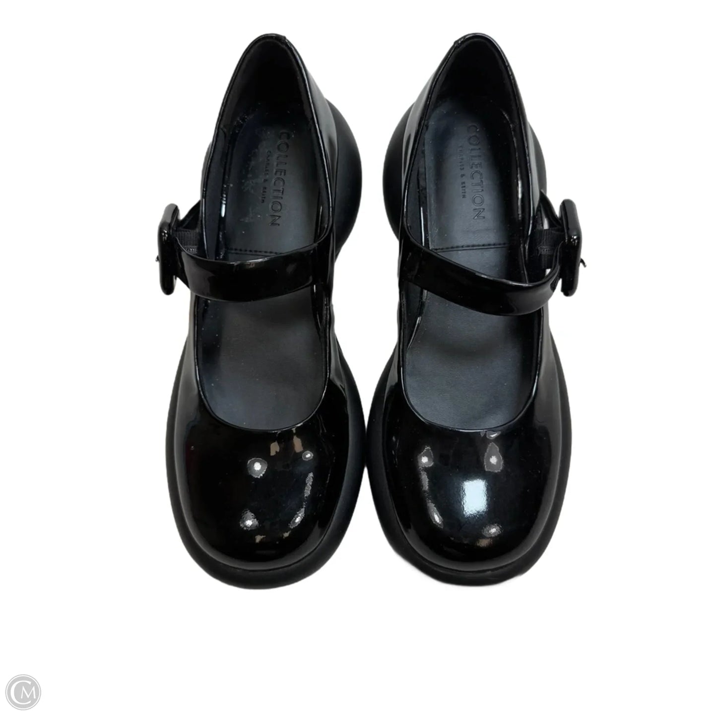 Shoes Flats By Clothes Mentor In Black, Size: 6.5