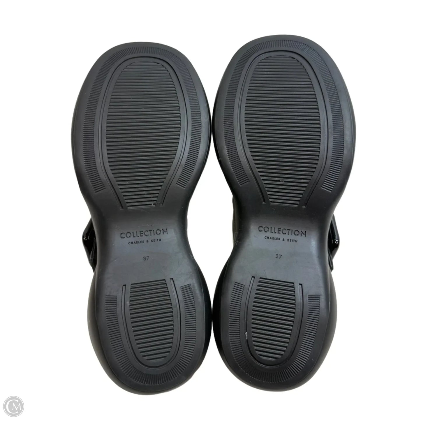 Shoes Flats By Clothes Mentor In Black, Size: 6.5