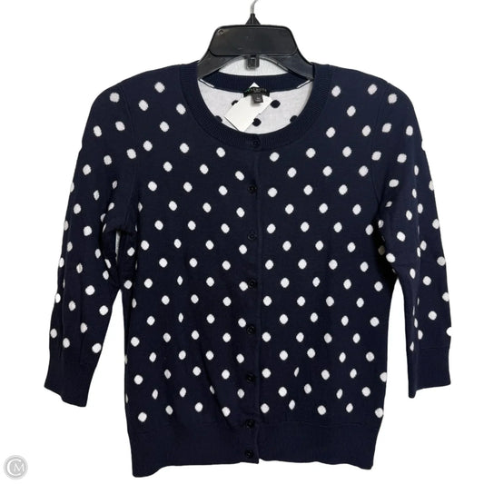 Cardigan By Talbots In Polkadot Pattern, Size: Sp