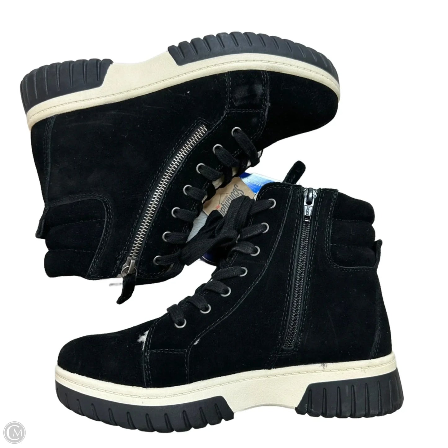 Boots Ankle Flats By White Mountain In Black, Size: 6.5