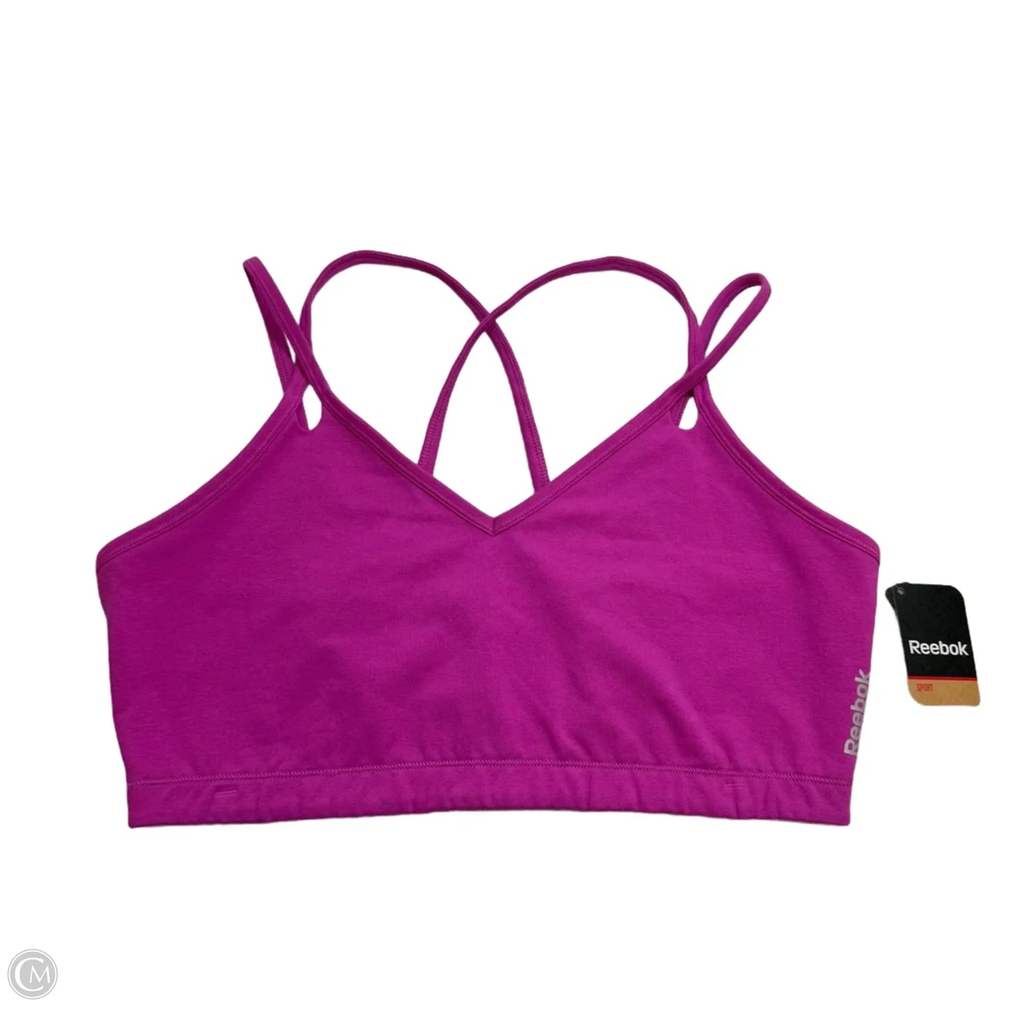 Athletic Bra By Reebok In Pink, Size: Xl