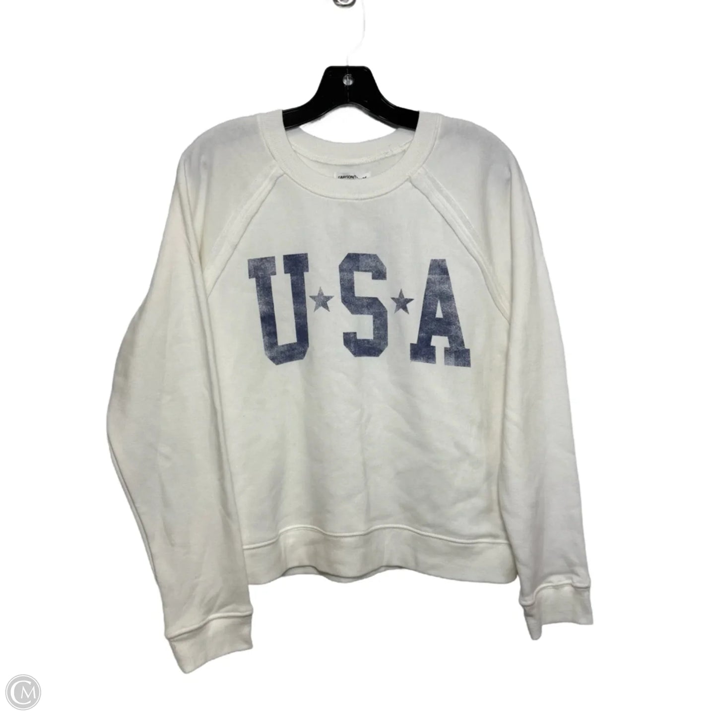 Sweatshirt Crewneck By Grayson Threads In White, Size: L