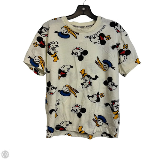 Top Short Sleeve By Disney In Multi-colored, Size: S