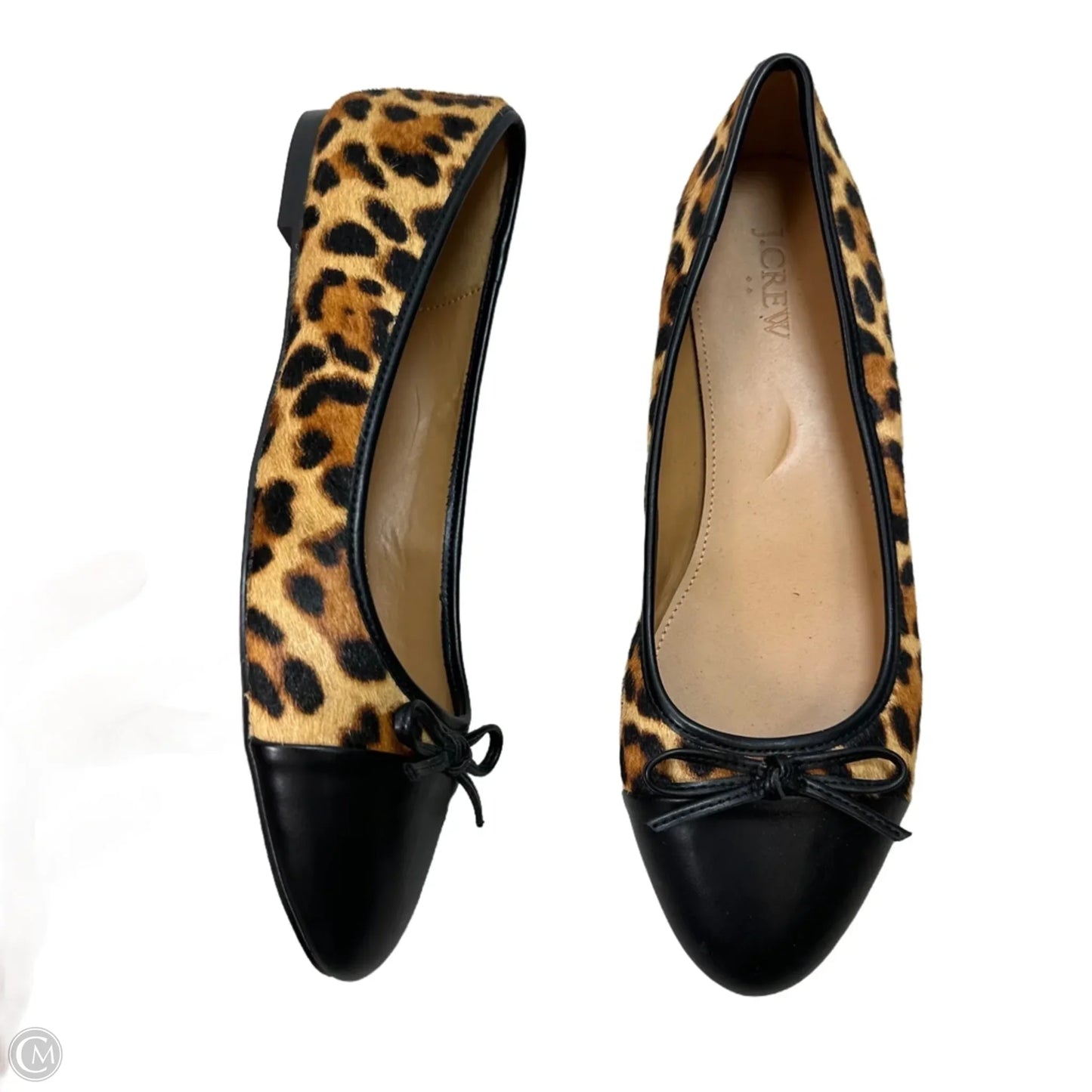 Shoes Flats By J. Crew In Animal Print, Size: 9.5