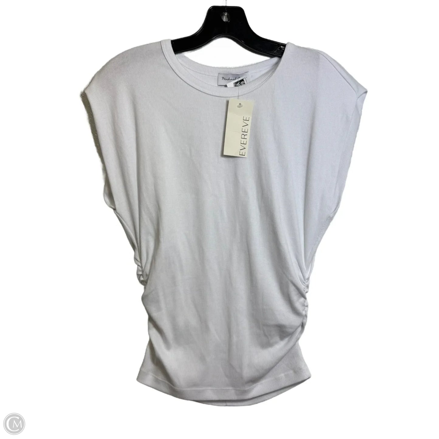 Top Short Sleeve By Michael Stars In White, Size: S