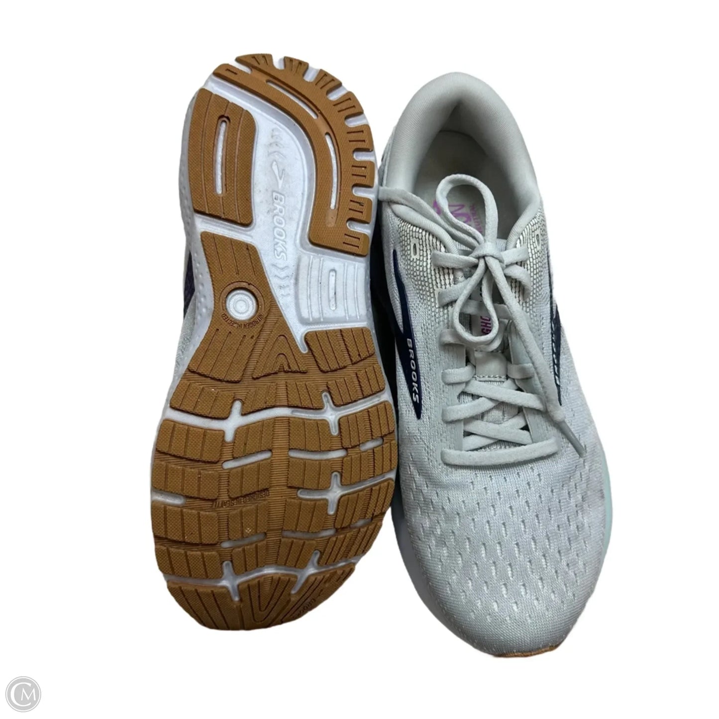 Shoes Sneakers By Brooks In Grey, Size: 9