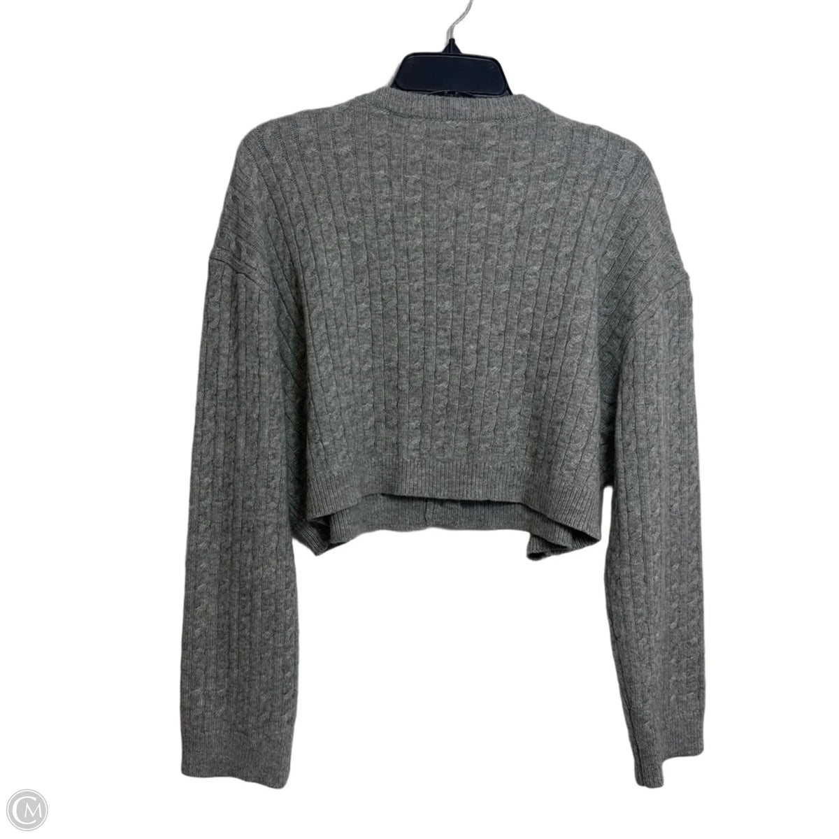 Sweater By Astr In Grey, Size: L