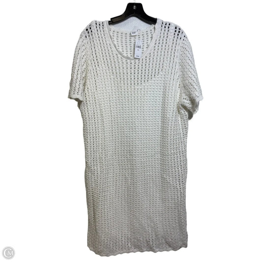 Dress Casual Short By Gap In White, Size: Xxl