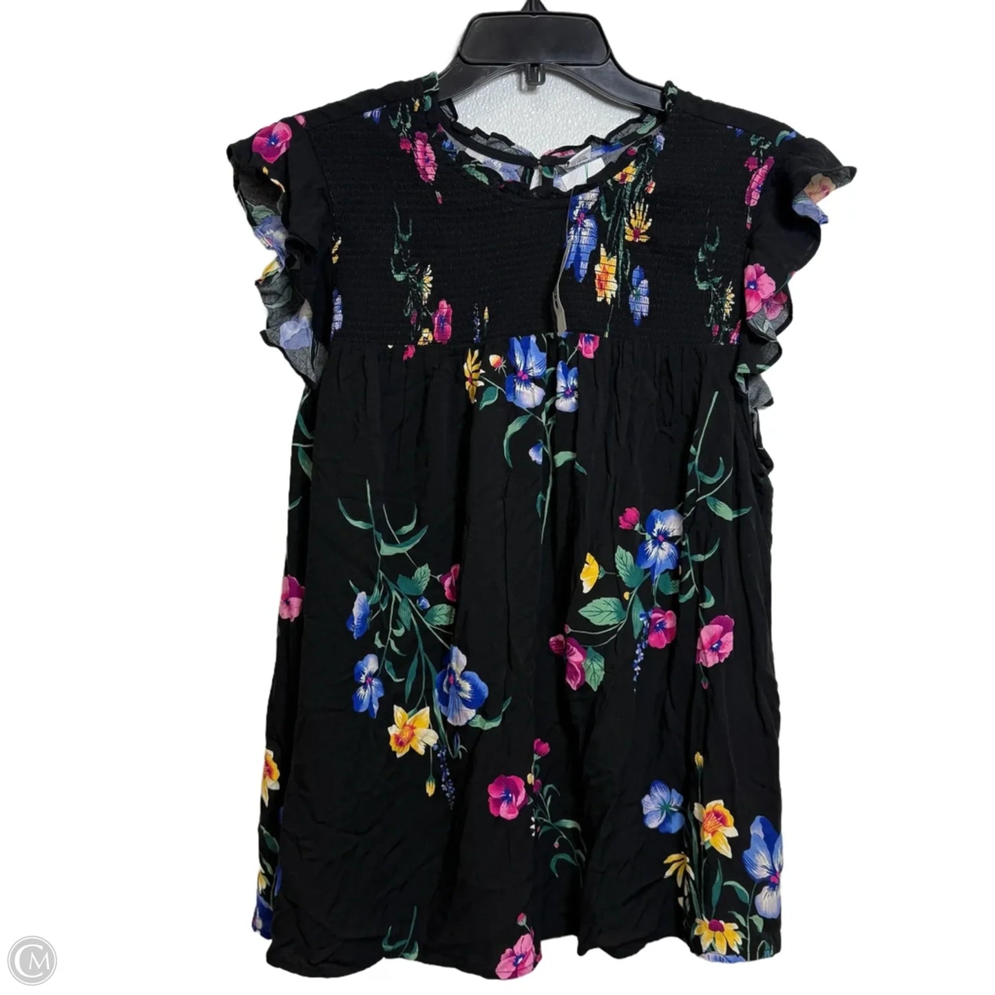Top Sleeveless By Old Navy In Floral Print, Size: Xl