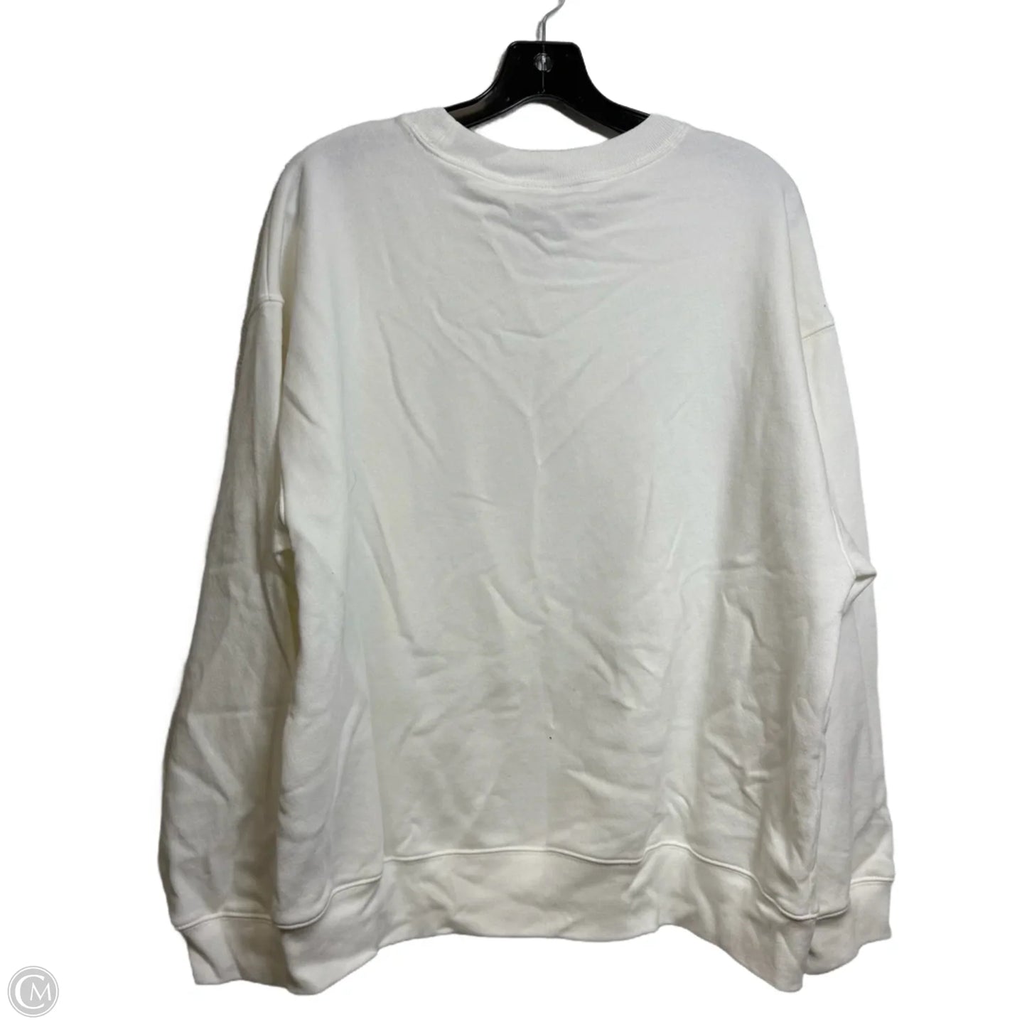 Sweatshirt Crewneck By Gap In White, Size: Xl