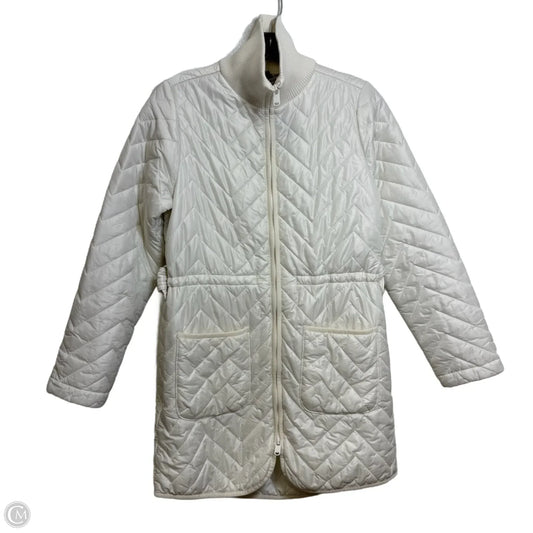 Athletic Jacket By Athleta In White, Size: Xs