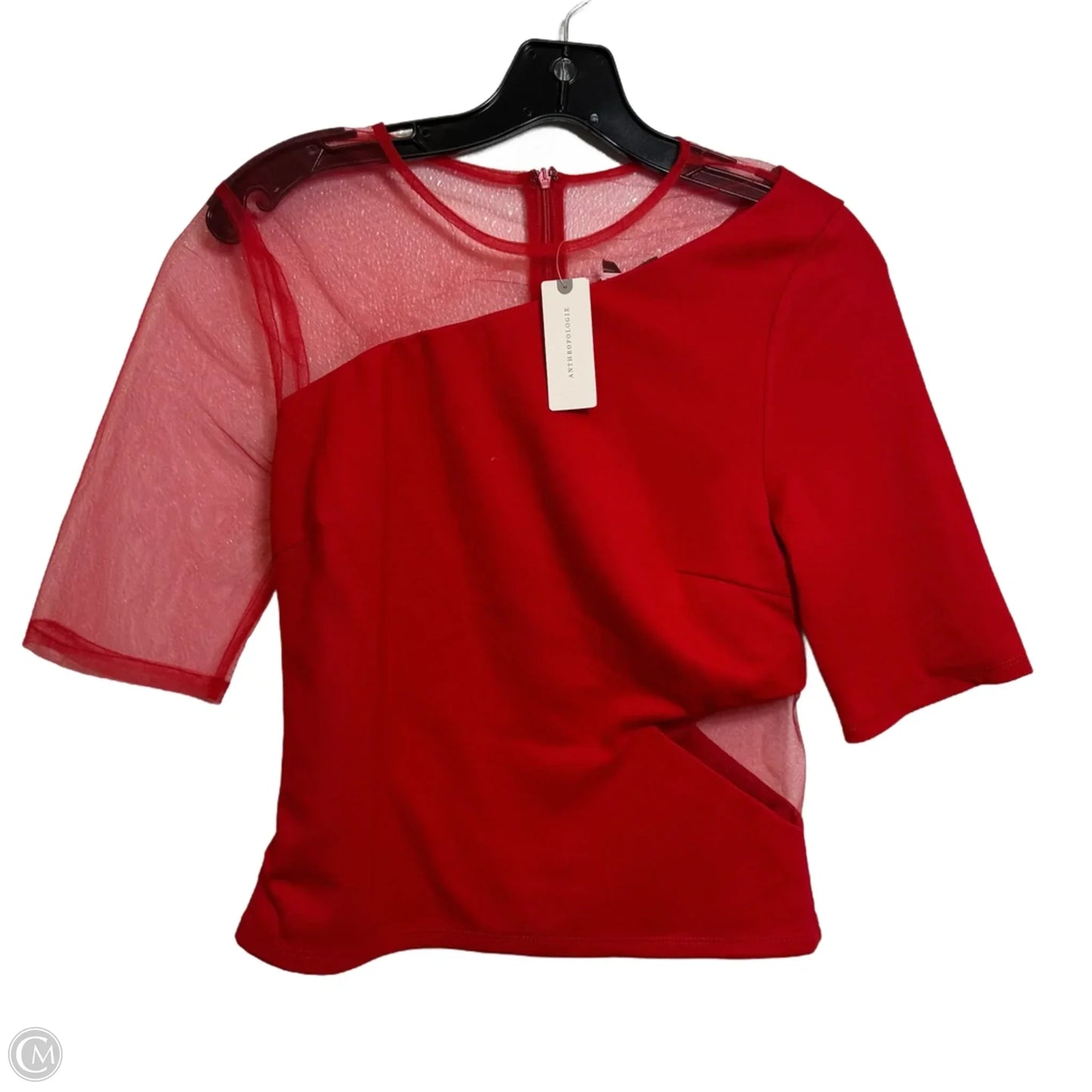Top Short Sleeve By Sunday In Brooklyn In Red, Size: S