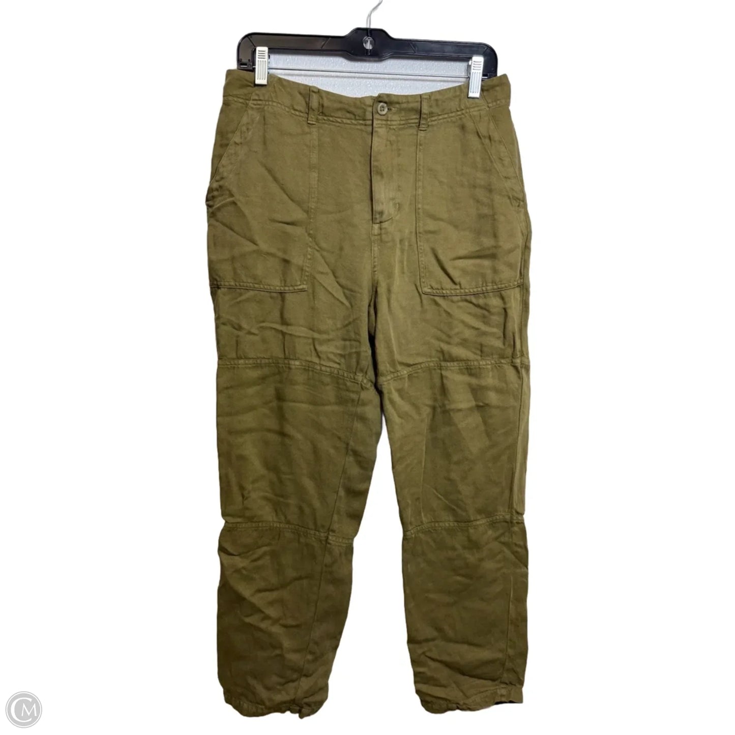 Pants Cropped By Cloth & Stone In Green, Size: 2