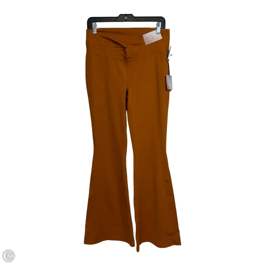 Athletic Leggings By Cmf In Gold, Size: Xl