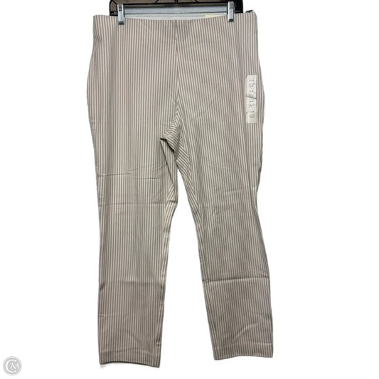 Pants Other By A New Day In Striped Pattern, Size: 14