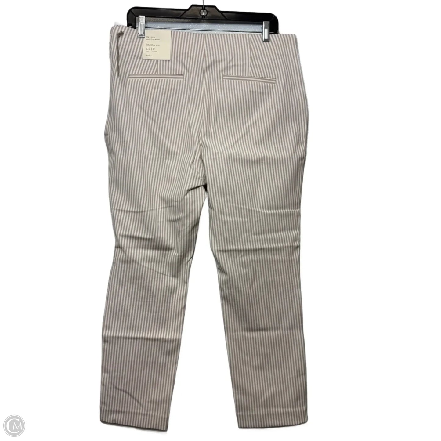 Pants Other By A New Day In Striped Pattern, Size: 14