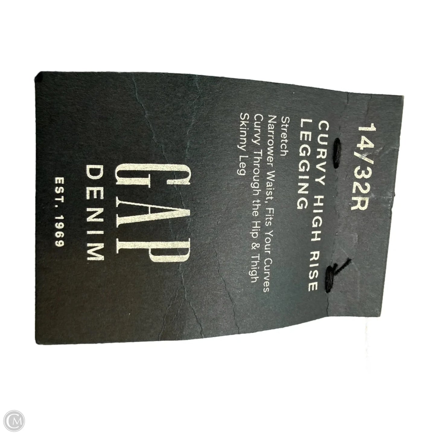 Jeans Jeggings By Gap In Blue Denim, Size: 14