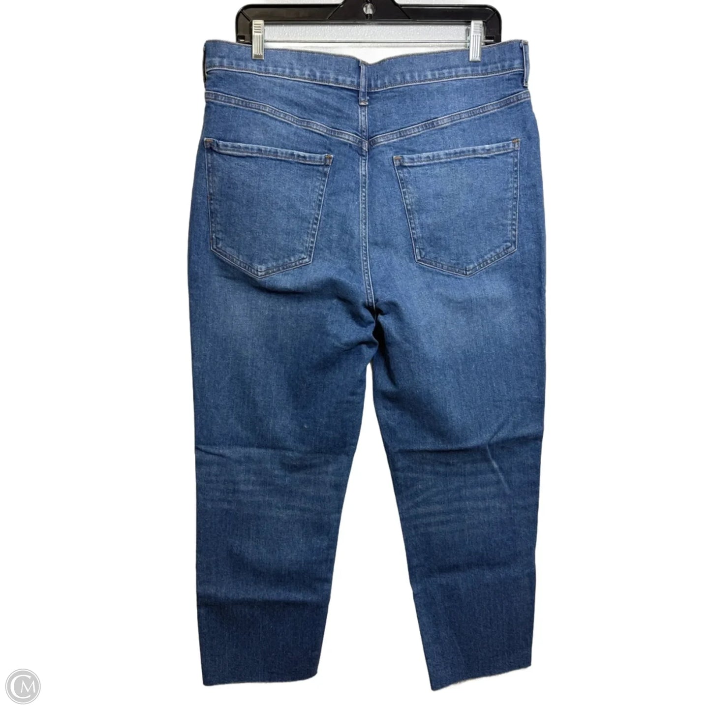 Jeans mom jean By Express In Blue Denim, Size: 14