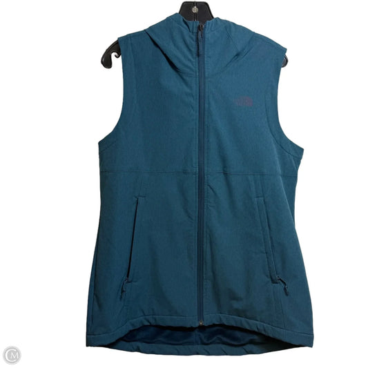 Vest Faux Fur & Sherpa By The North Face In Aqua, Size: M