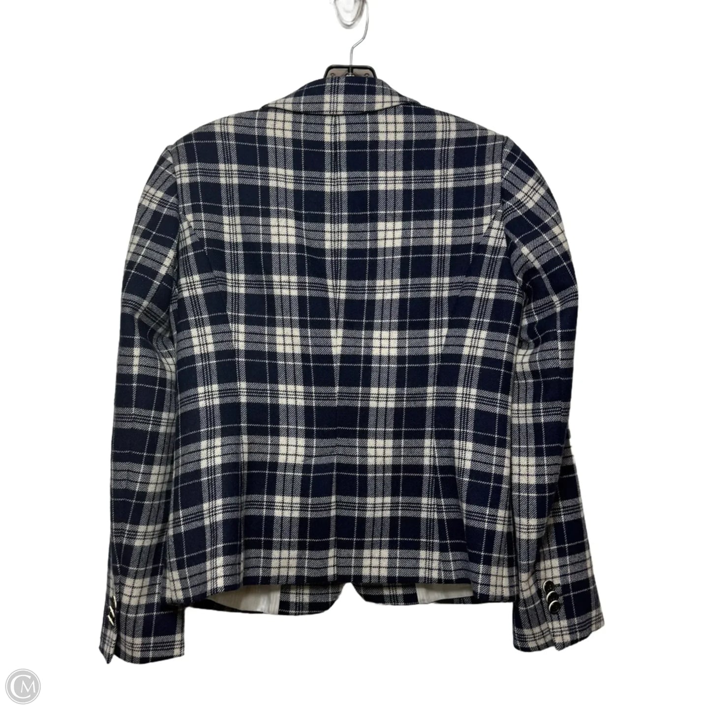 Blazer By Brooks Brothers In Plaid Pattern, Size: 6