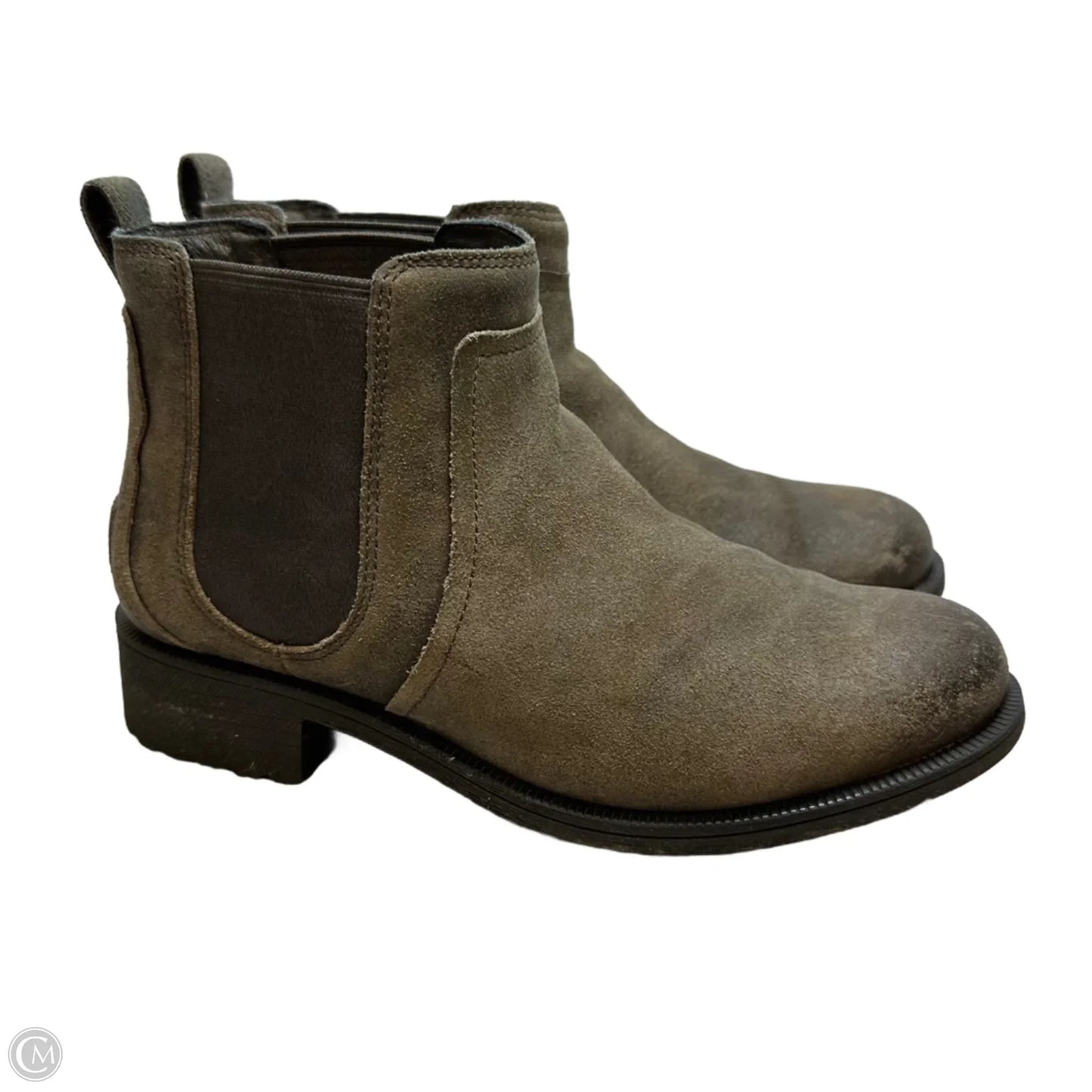 Boots Designer By Ugg In Brown, Size: 8