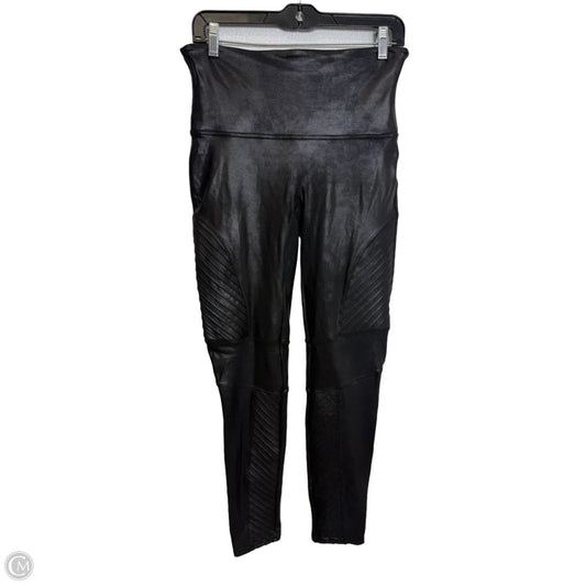 Athletic Leggings By Spanx In Black, Size: Xl