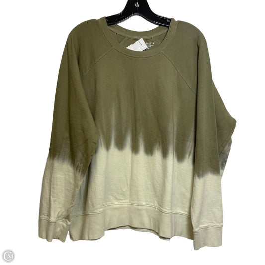 Athletic Sweatshirt Crewneck By Athleta In Tie Dye Print, Size: 2x