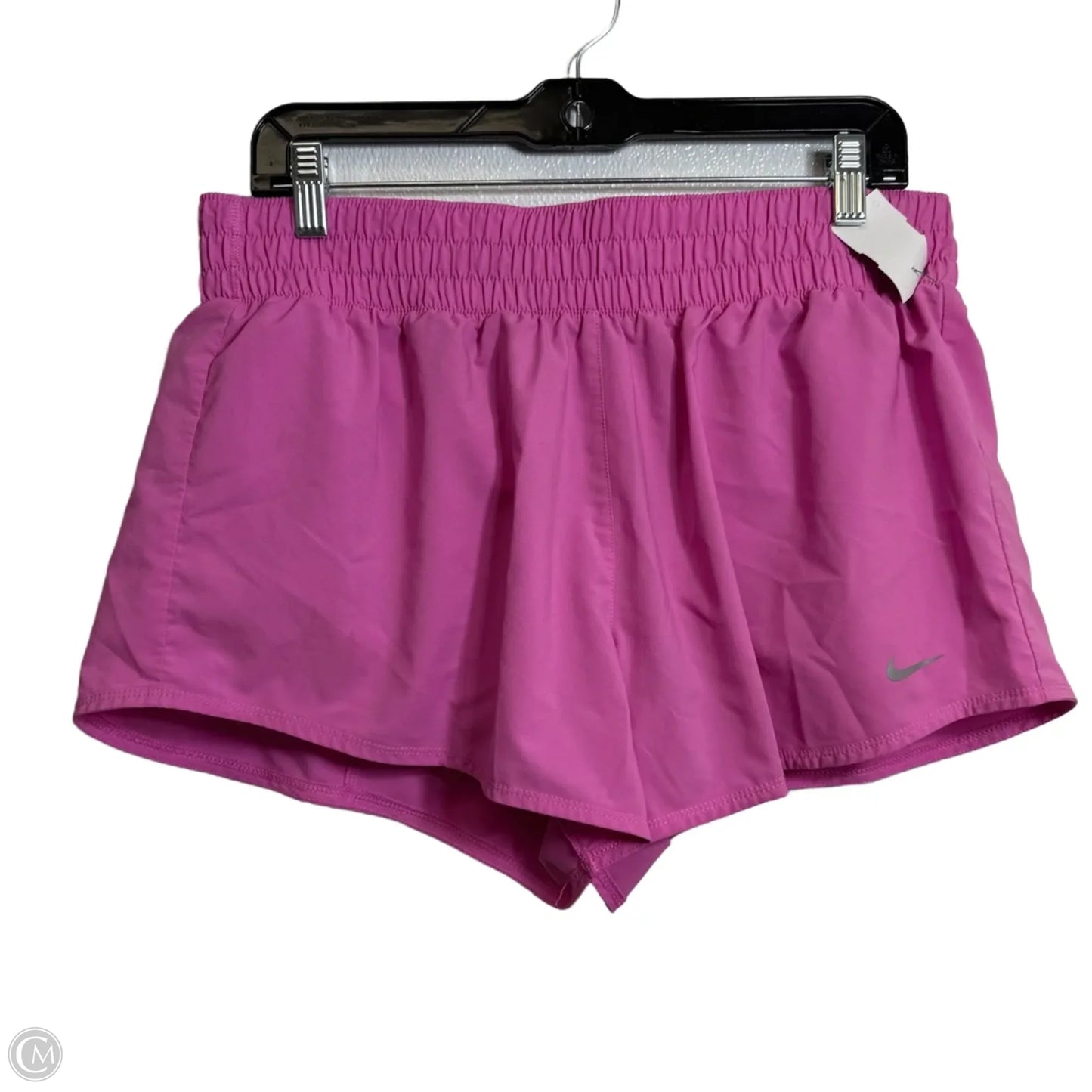 Athletic Shorts By Nike Apparel In Pink, Size: L