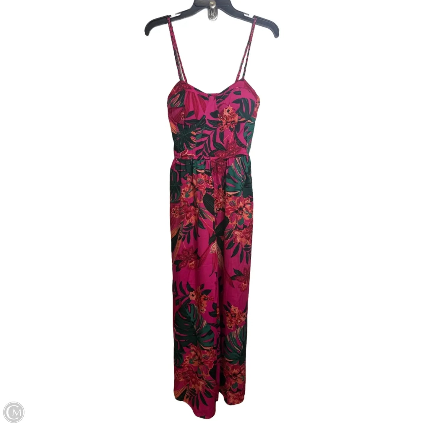 Jumpsuit By Cmf In Floral Print, Size: M