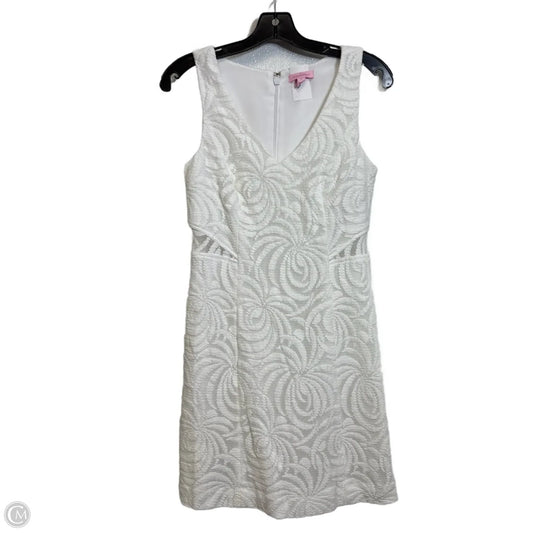 Dress Designer By Lilly Pulitzer In White, Size: 4
