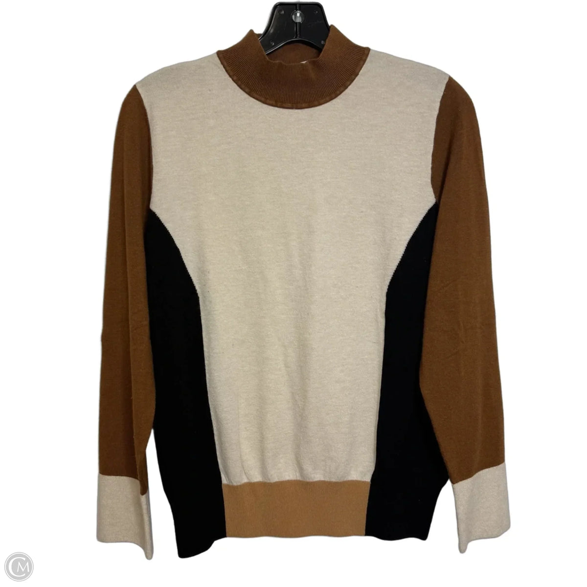 Sweater By Loft In Tan, Size: L