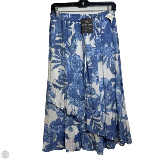 Skirt Midi By Mlle Gabrielle In Blue, Size: M