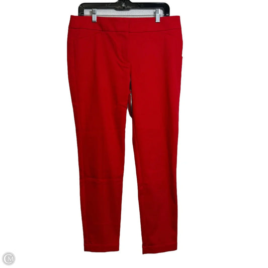 Pants Dress By Loft In Red, Size: 8