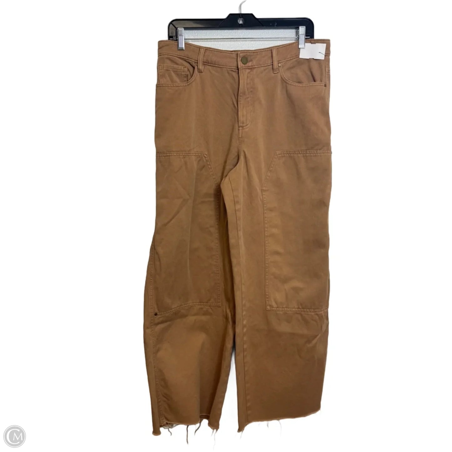 Pants Cropped By Loft In Tan, Size: 10