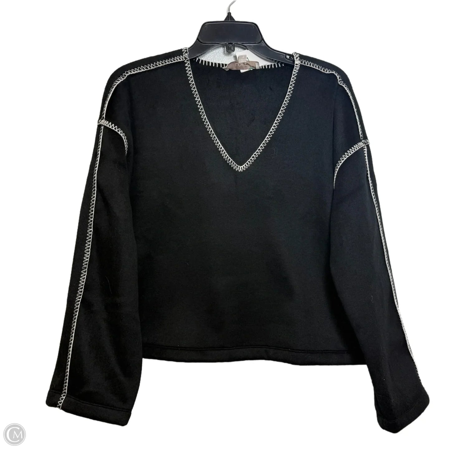 Sweater By Loft In Black, Size: S