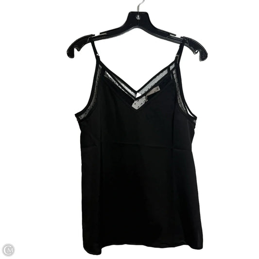 Tank Top By Loft In Black, Size: S